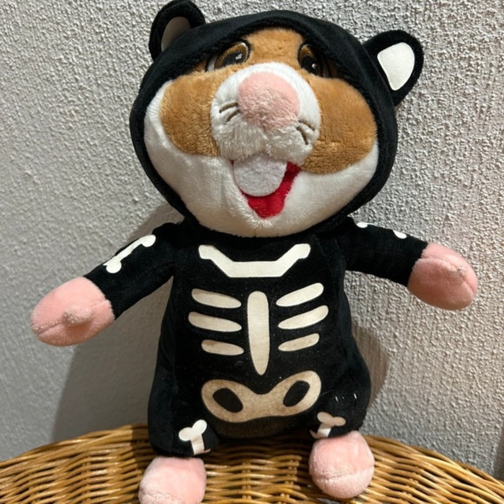 Skeleton Costume Hamster Plush